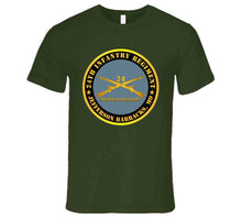 Load image into Gallery viewer, Army - 24th Infantry Regiment - Jefferson Barracks, Mo - Buffalo Soldiers W Inf Branch T Shirt
