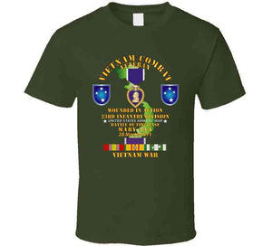 Army - Battle For Fsb Mary Ann - Wia W Ph - Vn Svc T Shirt