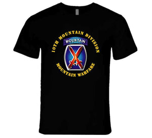 Army - 10th Mountain Division - Ssi T Shirt