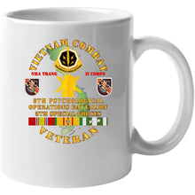 Load image into Gallery viewer, Army - Vietnam Combat Vet - 8th Psyops Bn - 5th Special Forces Group W Vn Svc Long Sleeve T Shirt
