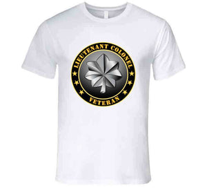 Army - Lieutenant Colonel Veteran T-shirt