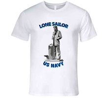 Load image into Gallery viewer, Navy - Lone Sailor T Shirt
