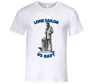 Navy - Lone Sailor T Shirt