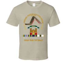 Load image into Gallery viewer, Armoured Vehicle Launcher Bridge (avlb)  - Launching - W  Koreatab - Cold War Vet X 300 T Shirt
