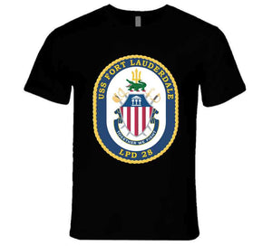 Navy - Uss Fort Lauderdale (lpd-28) Wo Txt X 300 T Shirt