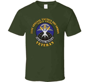 21st Special Tactics Squadron - First There - Veteran X 300 Classic T Shirt