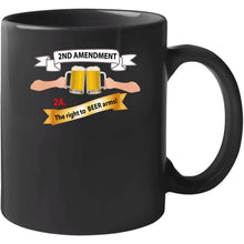 Load image into Gallery viewer, 2nd Amendment 2a - The Right To Beer Arms X 300 T Shirt
