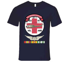 Load image into Gallery viewer, Army - 57th Medical Company - Original Dustoff - Aviator Badge - Vietnam W Vn Svc T Shirt
