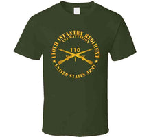 Load image into Gallery viewer, Army - 1st Battalion, 110th Infantry Regiment - Br  X 300 T Shirt
