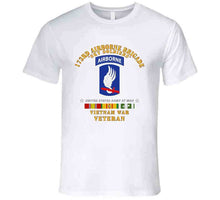 Load image into Gallery viewer, Army - 173rd Airborne Bde - Sky Soldiers - Vietnam War Vet  - Short V T Shirt
