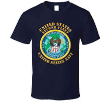 Load image into Gallery viewer, Navy - United States Second Fleet X 300 Classic T Shirt
