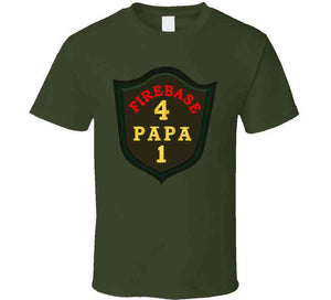 Army - Firebase 4p1 Ssi - Patch Wo Txt T Shirt