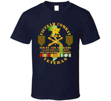 Load image into Gallery viewer, Army - Vietnam Combat Vet - 8th Bn 6th Artillery - 1st Inf Div Ssi T Shirt
