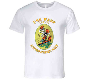 Navy - USS Wasp, (CV-7) - T Shirt, Premium and Hoodie