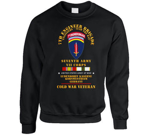 Army -  7th Engineer Bde - Ludendorff Kaserne, Kornwestheim Frg W Tab Cold Svc X 300 T Shirt