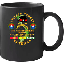 Load image into Gallery viewer, Army - Vietnam Combat Veteran W 9th Military Police Co W 9th Id T Shirt
