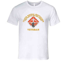 Load image into Gallery viewer, Army - 124th Signal Bn - The Voice Of The Iron Horse - Ssi - Veteran  X 300 T Shirt
