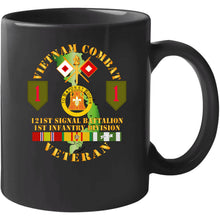 Load image into Gallery viewer, Army - Vietnam Combat Vet - 121st Signal Bn - 1st Inf Div Ssi T Shirt
