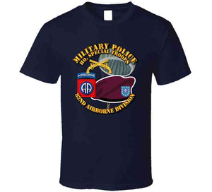 Military Police, 82nd Airborne Division, HQ Special Troops, Beret, Maroon - T Shirt, Premium and Hoodie