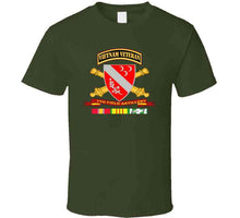 Load image into Gallery viewer, Army - 7th Field Artillery W Br - Ribbon Vn Svc Vet Tab T Shirt
