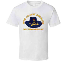 Load image into Gallery viewer, Army - 10th Cavalry Regiment  - Buffalo Soldiers T Shirt
