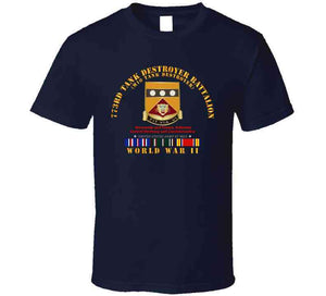 Army - 773rd Tank Destroyer Bn - M10 Tnk Dstry - Wwii  Eu Svc T Shirt