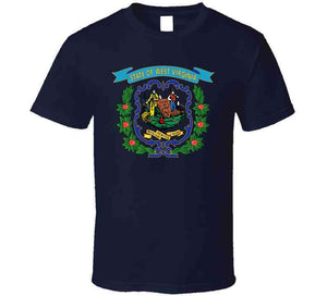 Govt - West Virginia - 1863 - Blue - Gold X 300 V1 Classic T Shirt