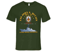 Load image into Gallery viewer, Navy - Destroyer - Uss John S Mccain - Ship T Shirt
