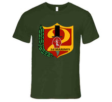 Load image into Gallery viewer, USMC - 2nd Marine Regiment - T Shirt, Long Sleeve, Premium and Hoodie
