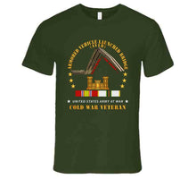 Load image into Gallery viewer, Armored Vehicle Launcher Bridge (avlb)  - Launching - W Cold War Vet X 300 T Shirt
