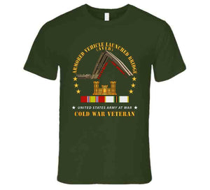 Armored Vehicle Launcher Bridge (avlb)  - Launching - W Cold War Vet X 300 T Shirt