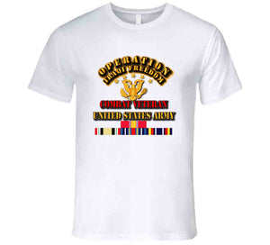 Army - IRAQI FREEDOM Veteran - Combat Veteran T Shirt