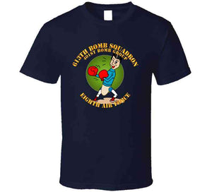613th Bomb Squadron, 401st Bomb Group, 8th Air Force with text T Shirt,Premium and Hoodie