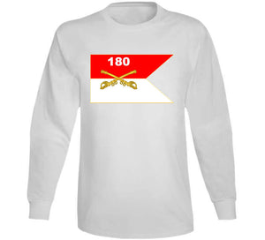 Army - 180th Cavalry Regiment - Guidon T Shirt