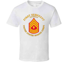 Load image into Gallery viewer, Usmc - First Sergeant - Veteran X 300 T Shirt
