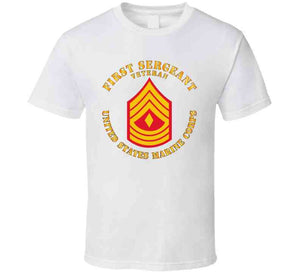 Usmc - First Sergeant - Veteran X 300 T Shirt