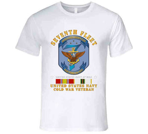 Navy - Seventh Fleet W Cold Svc X 300 T Shirt