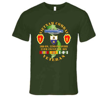 Load image into Gallery viewer, Army - Vietnam Combat Infantry Veteran w 3rd Bn 22nd Inf - 25th ID T Shirt
