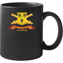Load image into Gallery viewer, Army - 181st Field Artillery Regiment - Dui W Br - Ribbon, 1st Battalion X 300 T Shirt
