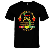 Load image into Gallery viewer, Army - Vietnam Combat Veteran W 25th Military Police Co W 25th Id T Shirt
