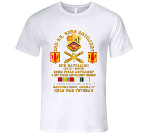 Army - 2nd Bn 83rd Artillery - 41st Fa Gp - Babenhausen Germany W Cold Svc T Shirt, Hoodie and Premium