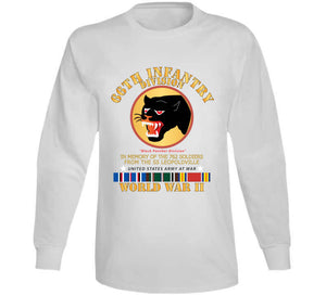 Army - 66th Infantry Div - Black Panther Div - Wwii W Ss Leopoldville W Eu Svc T Shirt