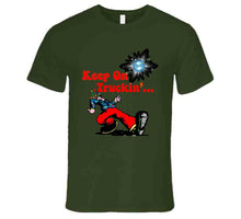 Load image into Gallery viewer, Keep On Truckin - Cmyk W Stars And Disco Ball X 300 Long Sleeve T Shirt
