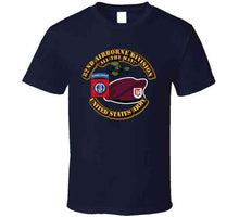 Load image into Gallery viewer, Army - 82nd Airborne Div - Beret - Mass Tac - Maroon  - 1 Recon Sqn 17th Cav T Shirt
