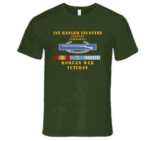 Load image into Gallery viewer, 1st Ranger Infantry Company (airborne) W Cib W Korea Svc X 300 T Shirt
