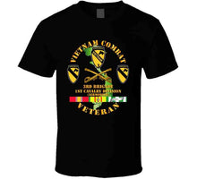 Load image into Gallery viewer, Army - Vietnam Combat, Cavalry Veteran, with 3rd Brigade, 1st Cavalry Division Classic T Shirt
