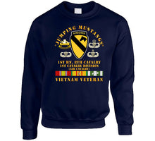 Load image into Gallery viewer, Army - Jumping Mustangs - 1st Bn 8th Cav 1st Cav - W Vn Svc T Shirt
