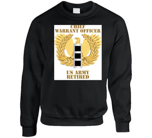 Army - Emblem - Warrant Officer - Cw3 - Retired T Shirt