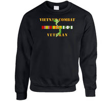 Load image into Gallery viewer, Army - Vietnam Combat Veteran W Vn Svc T Shirt
