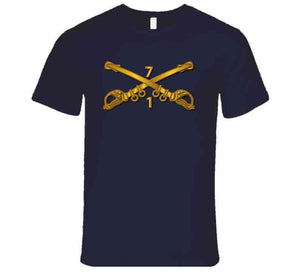 Army - 1st Bn 7th Cavalry Branch Wo Txt T Shirt, Hoodie and Premium